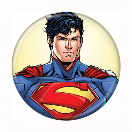 Superman Headshot New 52 Button
