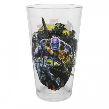 Avengers Infinity War Mind Pint Glass