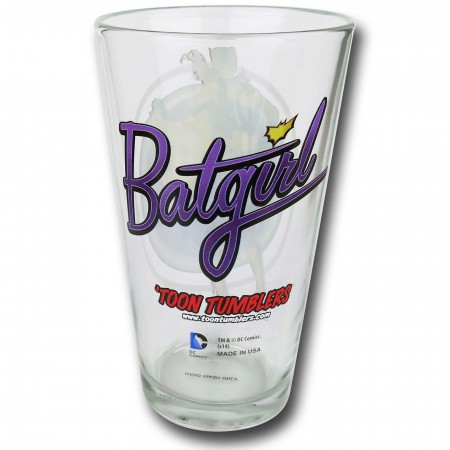 Batgirl Bombshells Pint Glass