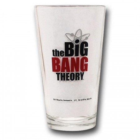 Big Bang Theory Kitty Pint Glass