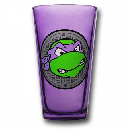 TMNT Colored Pint Glass Set of 4