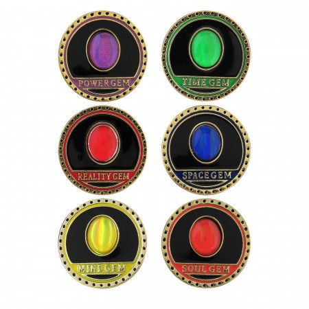 Avengers Infinity War Infinity Stones Lapel Pin Set