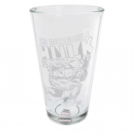 Hulk Heavy Lifting Pint Glass