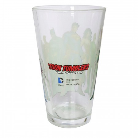 Justice League New 52 United Pint Glass