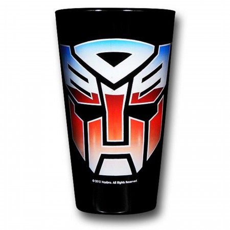 Transformer Colored Pint Glass 2-Pack