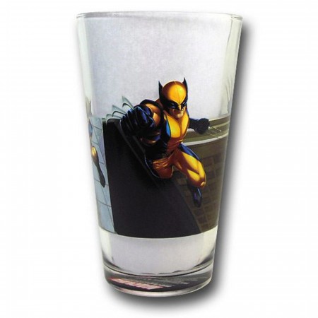 Marvel Modern Heroes Segment Wrap Pint Glass Set