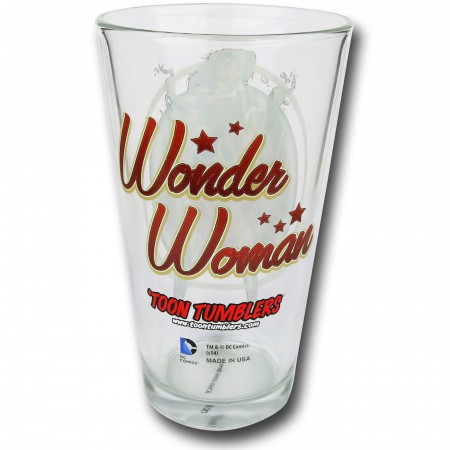 Wonder Woman Bombshells Pint Glass