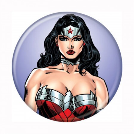 Wonder Woman Headshot New 52 Button