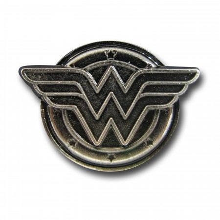 Wonder Woman Symbol Pewter Lapel Pin