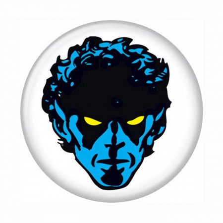 X-Men Nightcrawler Head Button