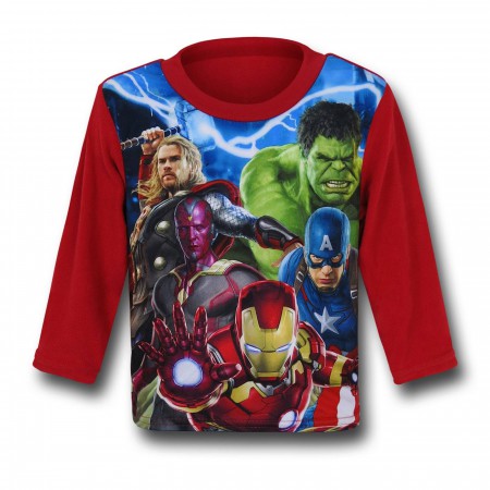 Avengers Crowd Kids Pajama Set