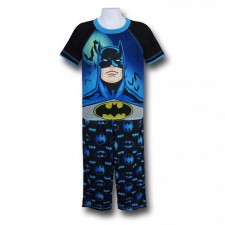 Batman Kids Bat and Blue Pajama Set