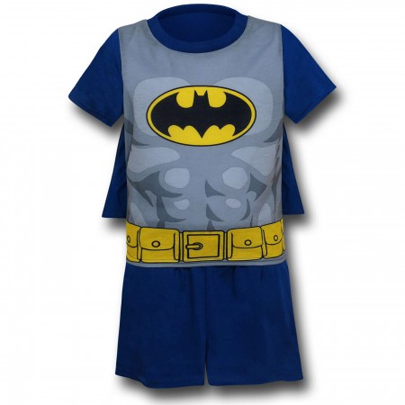 Batman Caped Kids Short Pajama Set
