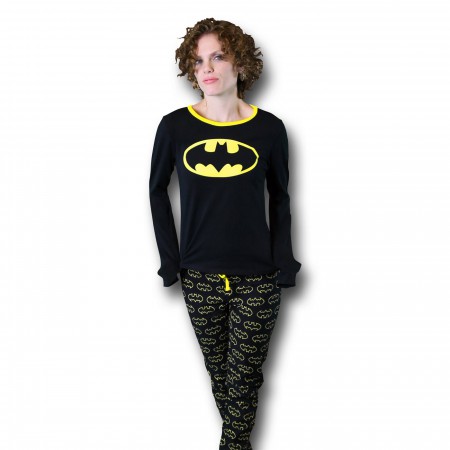 Batman Women's Long Sleeve Sleep Set