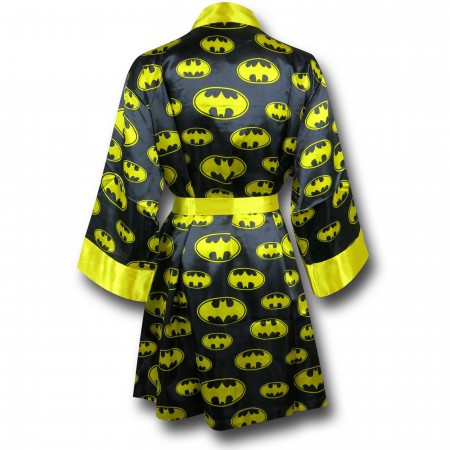 Batman Women's Silk Printed Robe