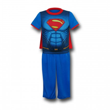 Batman Vs Superman Kids Superman Caped Pajama Set