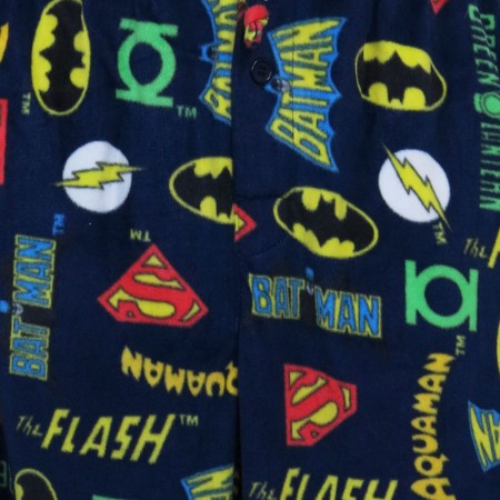 DC Comics Symbols Micro Fleece Men's Sleep Pants