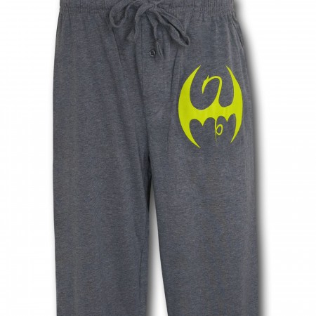 Iron Fist Symbol Grey Sleep Pants