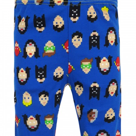 Justice League & Batman Toddler 4 Piece Pajama Set