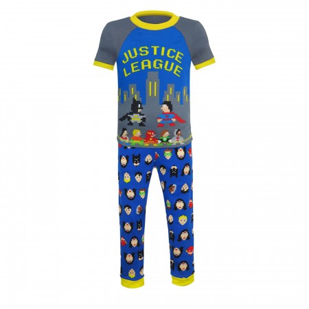 Justice League & Batman Toddler 4 Piece Pajama Set