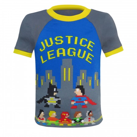 Justice League & Batman Toddler 4 Piece Pajama Set