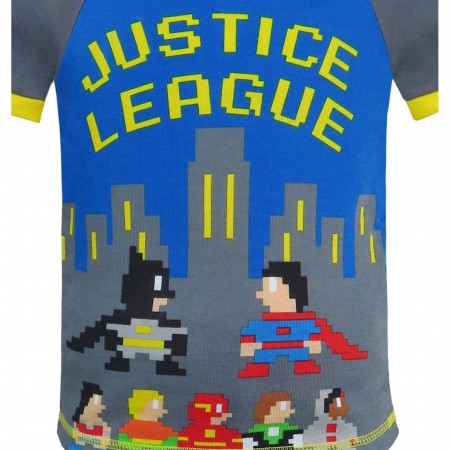 Justice League & Batman Toddler 4 Piece Pajama Set