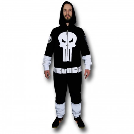 Punisher Costume Union Suit