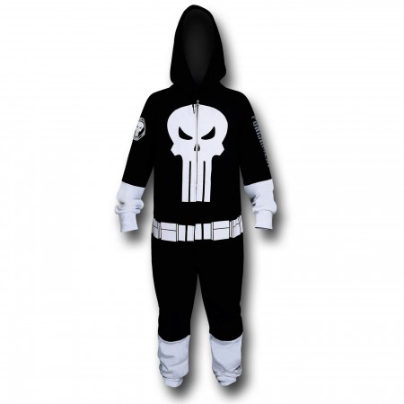 Punisher Costume Union Suit