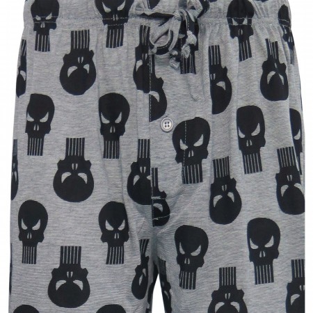 Punisher Skulls All-Over Print Men's Pajama Pants