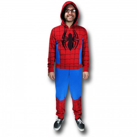 Spiderman Costume Union Suit