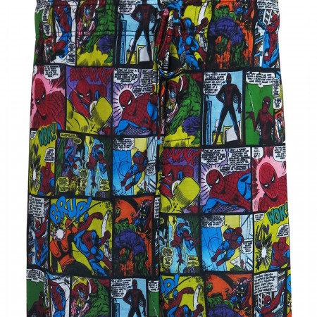 Spider-Man Classic Panels Men's Pajama Pants