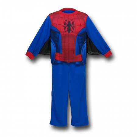 Spiderman Web-Winged Costume Kids Pajamas