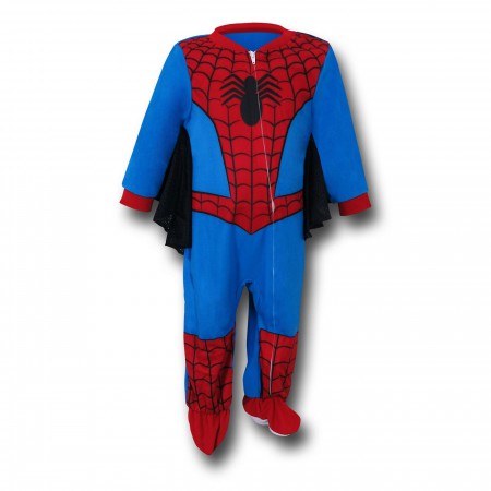 Spiderman Costume Webbed Kids Romper
