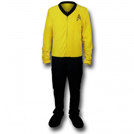 Star Trek Yellow Command Union Suit