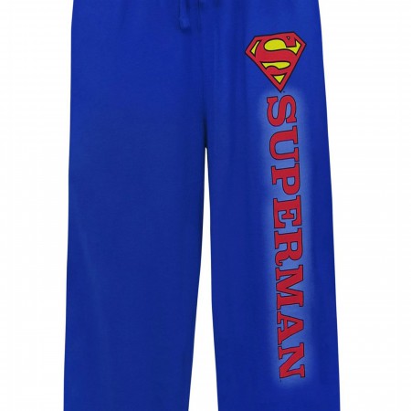 Superman Classic Symbol Unisex Pajama Pants