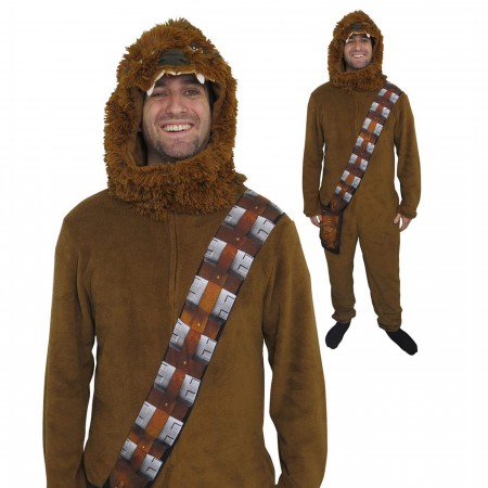 Star Wars Chewbacca Costume Fleece Union Suit