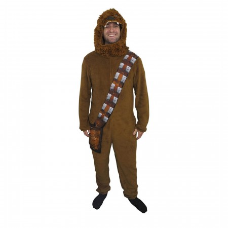 Star Wars Chewbacca Costume Fleece Union Suit