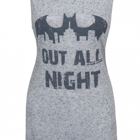 Batman Out All Night Women's Sleep Tank