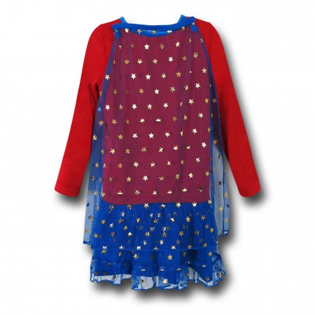 Wonder Woman Costume Kids Pajama Dress