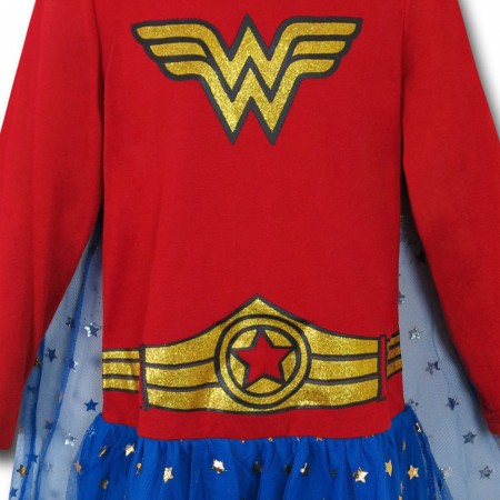 Wonder Woman Costume Kids Pajama Dress