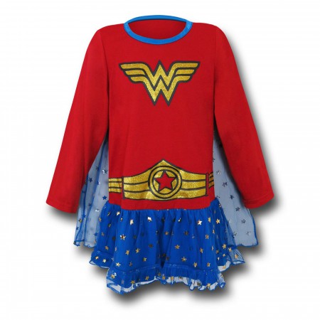 Wonder Woman Costume Kids Pajama Dress