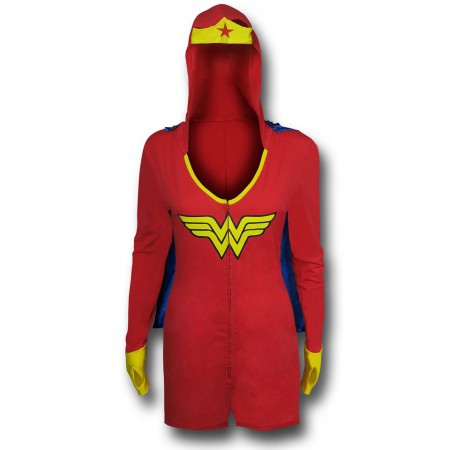 Wonder Woman Romper with Cape