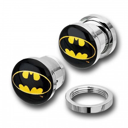 Batman 316L Surgical Steel Plugs