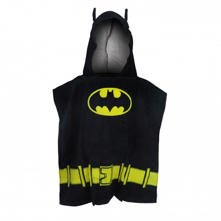 Batman Costume Kids' Towel Poncho