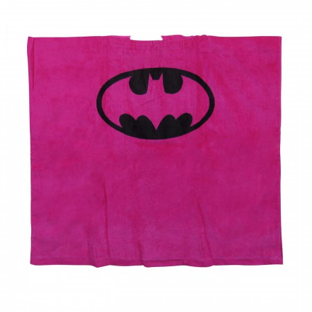 Batgirl Costume Kids' Towel Poncho