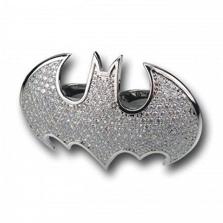 Batgirl Silver Genteel Double Ring