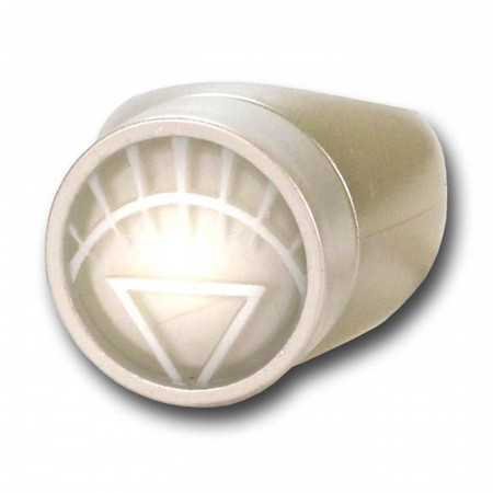 White Lantern Light-Up Power Ring