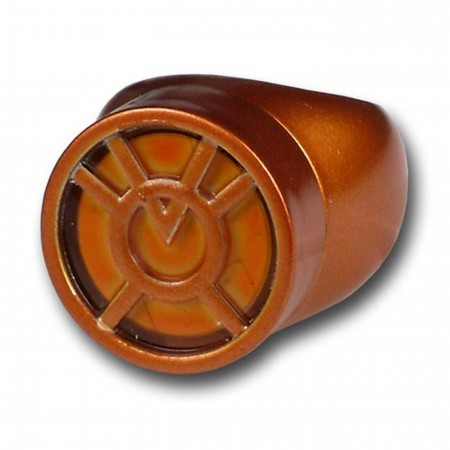 Orange Lantern Light-Up Power Ring