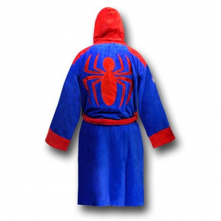 Spiderman Red and Blue Robe