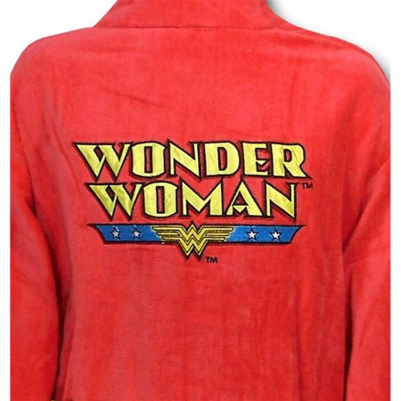 Wonder Woman Terry Cloth Robe- OSFA